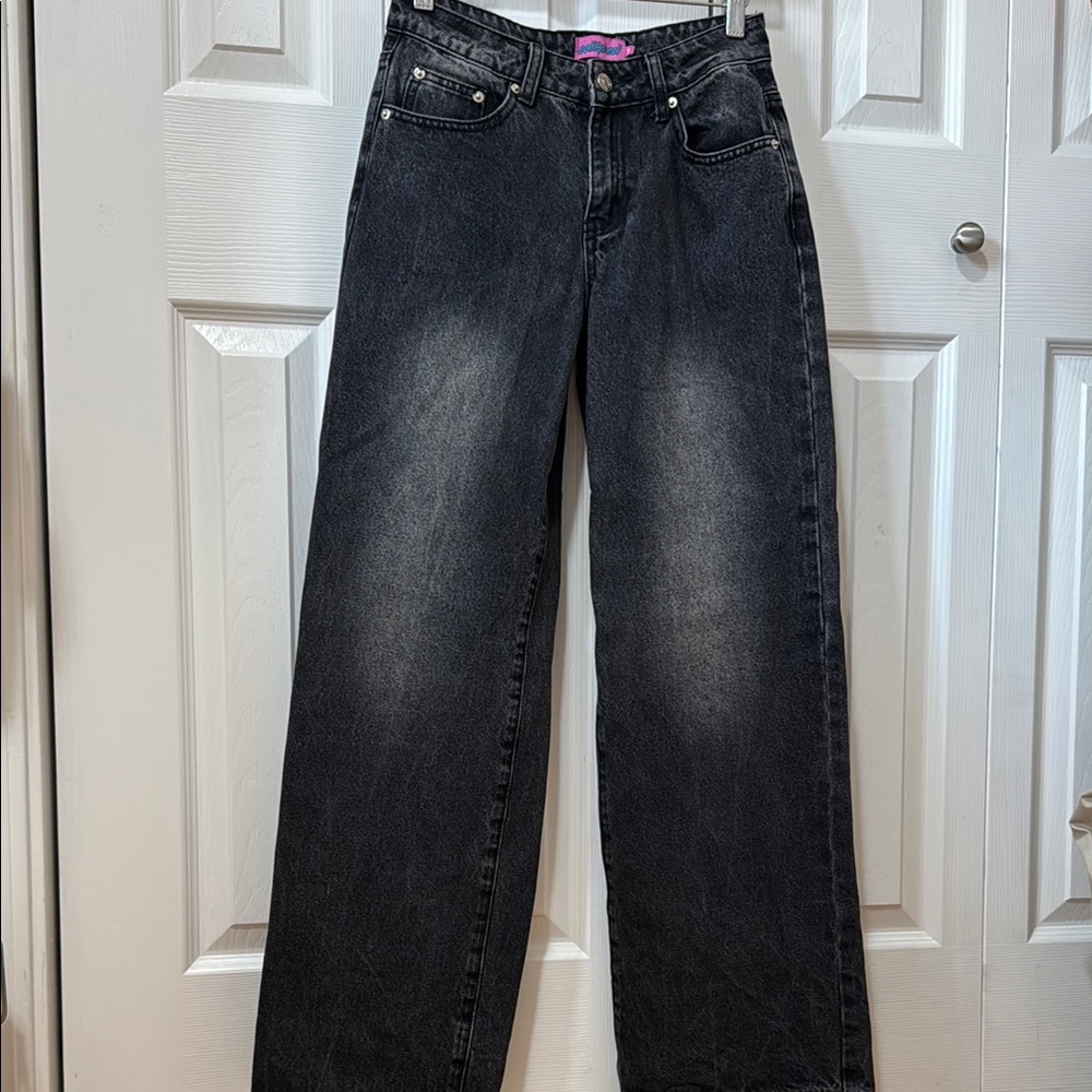 Edikted Black Wash Women's Jeans